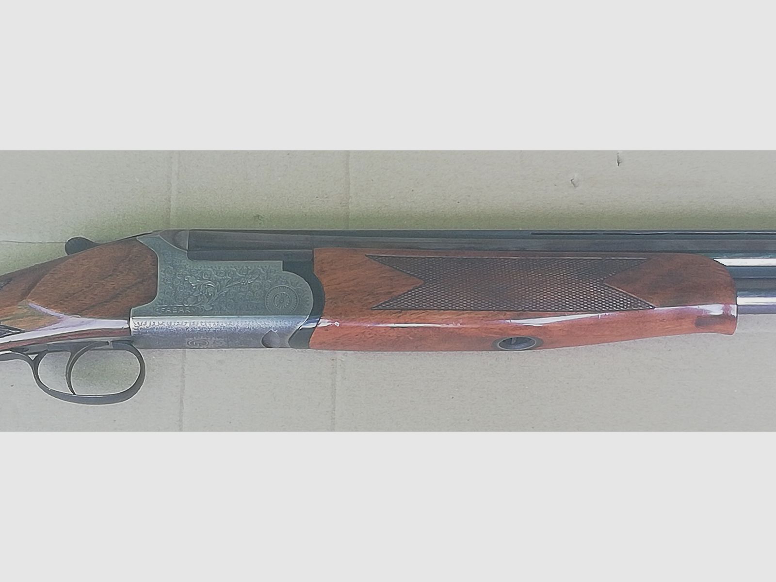 Bockdoppelflinte Fabarm kal.12 loop 68cm. 2-4 sterren, afbeelding 3 van 10