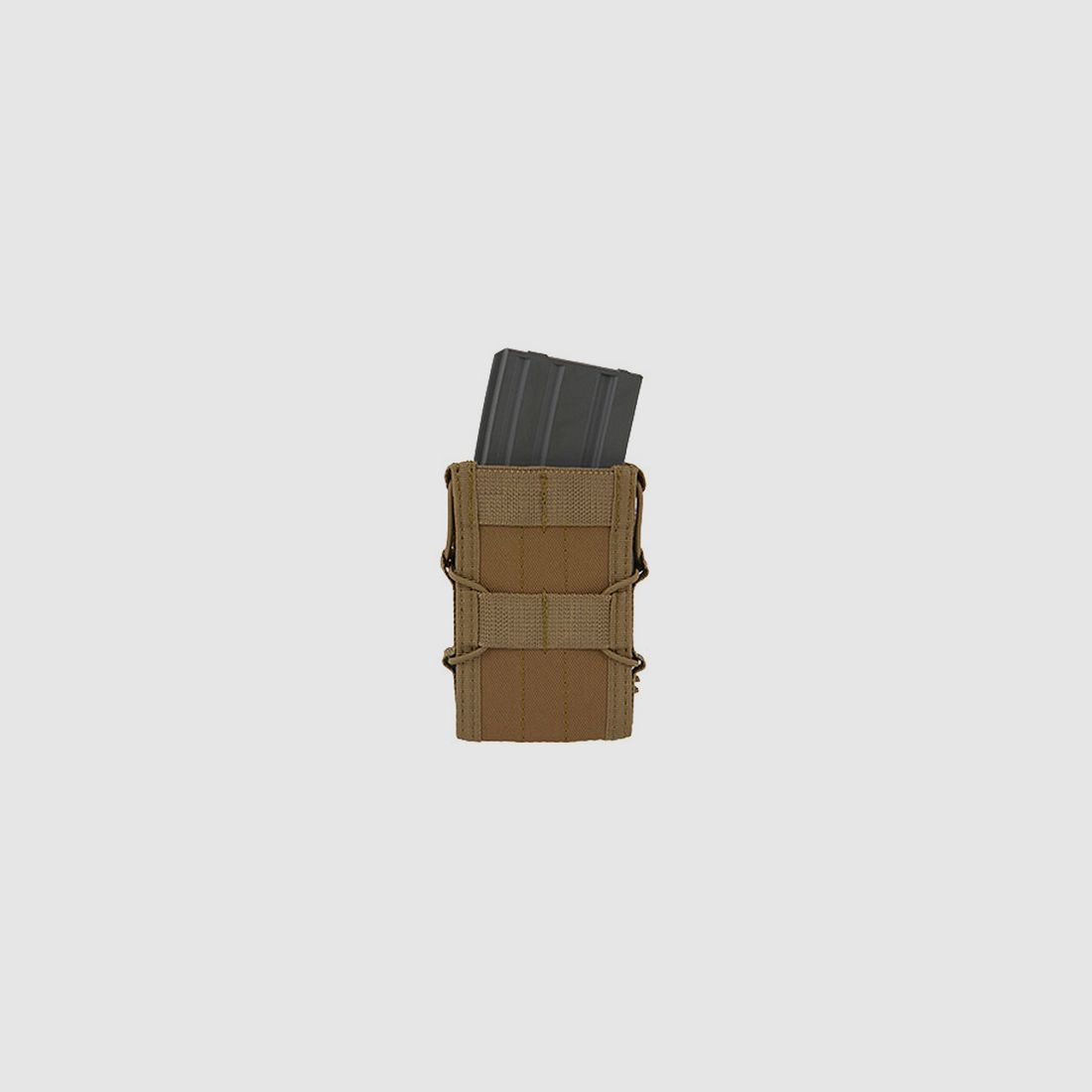 Belt-Mounted Versatile rifle magazine pouch - Coyote