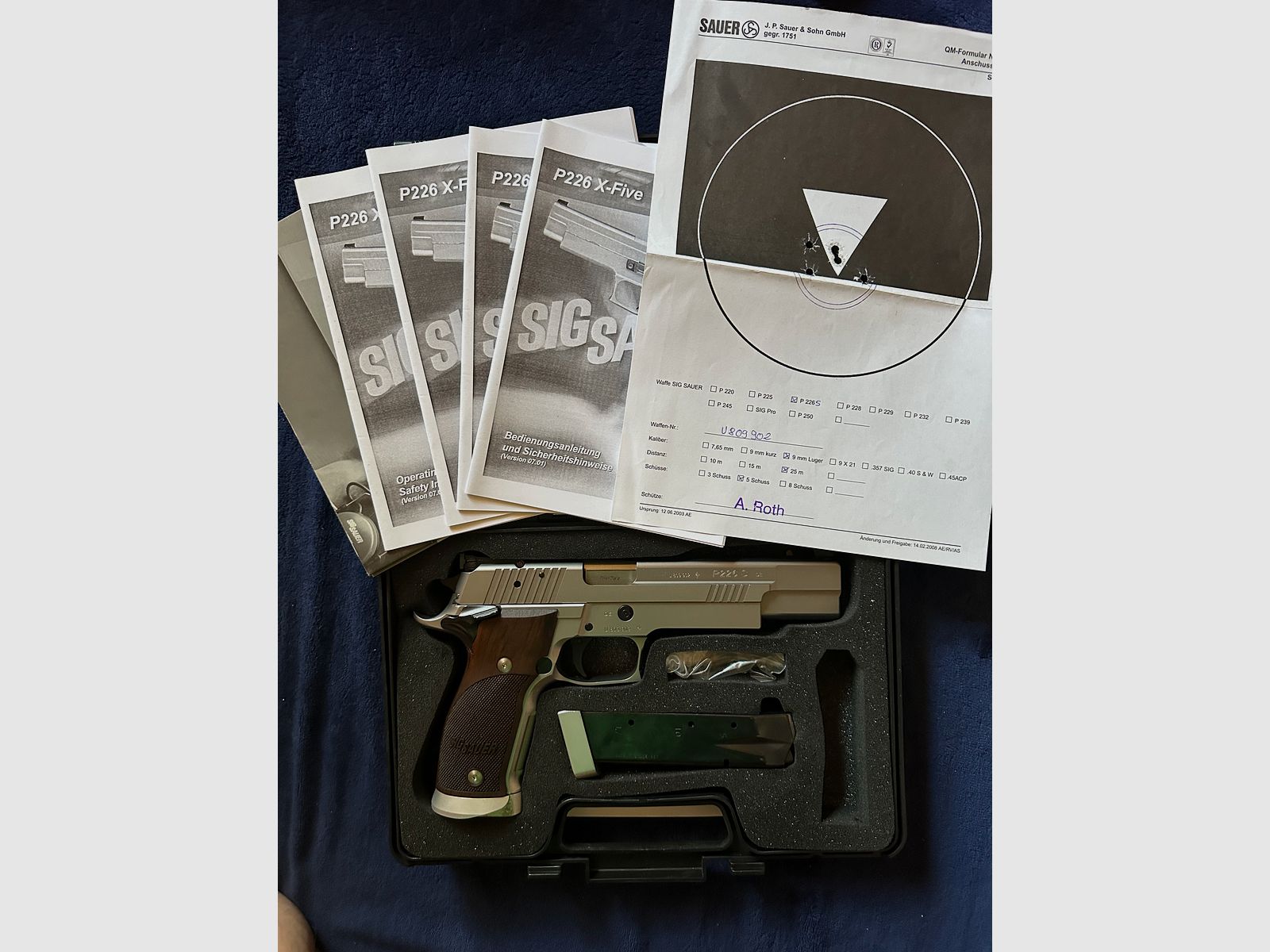 Sig Sauer P226 S  9 mm