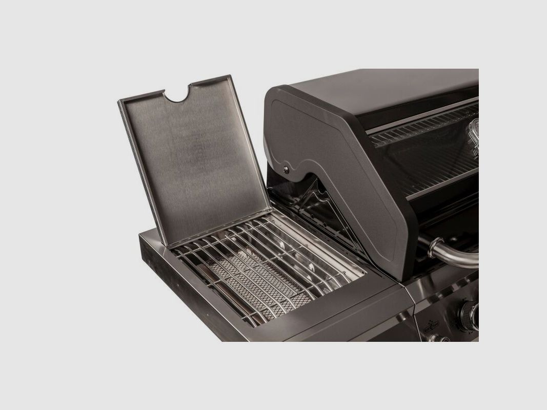 Grillfürst Gasgrill G510E mit Edelstahl Rosten