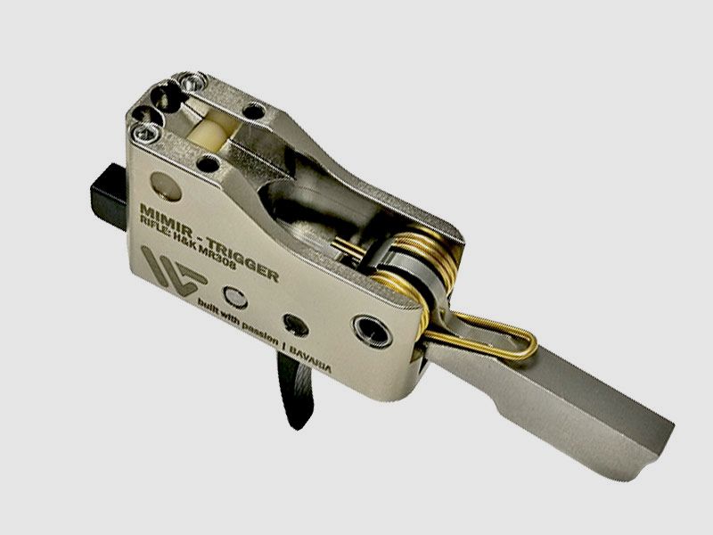 WPNTEC MIMIR Gatillo Match para HK MR308 con Gatillo Curvo Recto (gatillo ligeramente curvado)