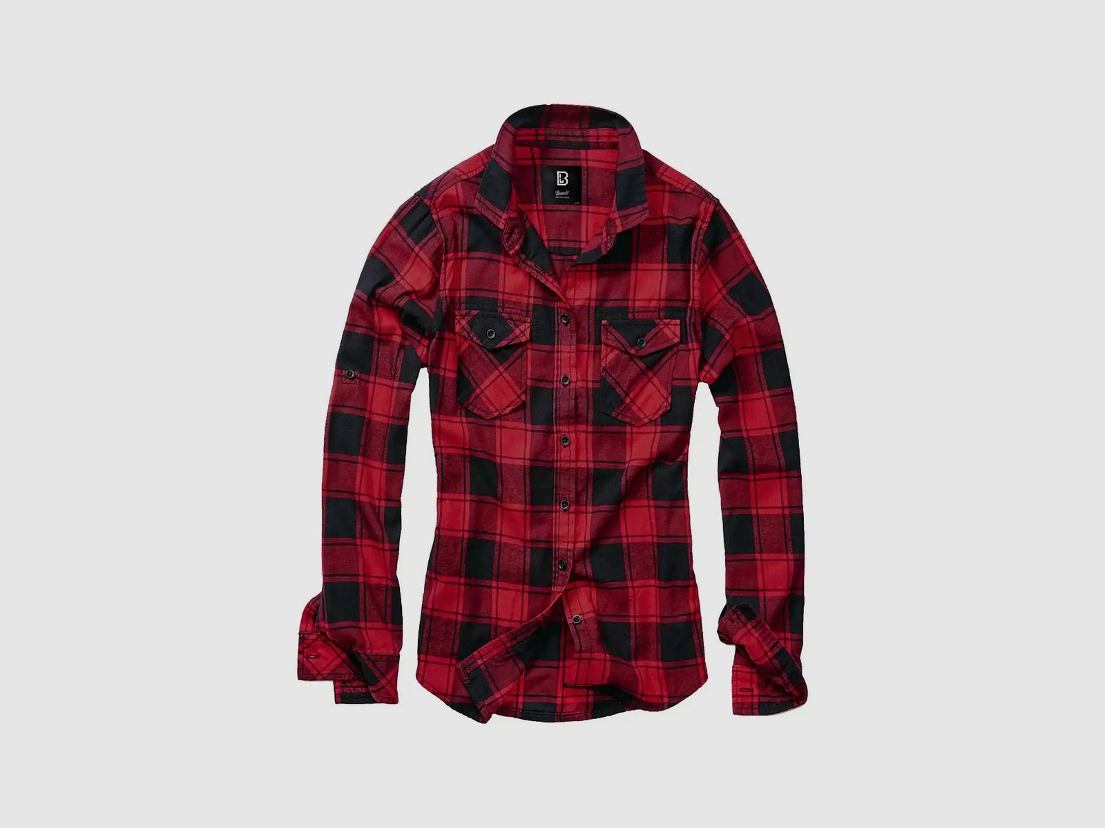 Brandit Brandit Hemd Amy Flanell Shirt Frauen - Rot / M Damen