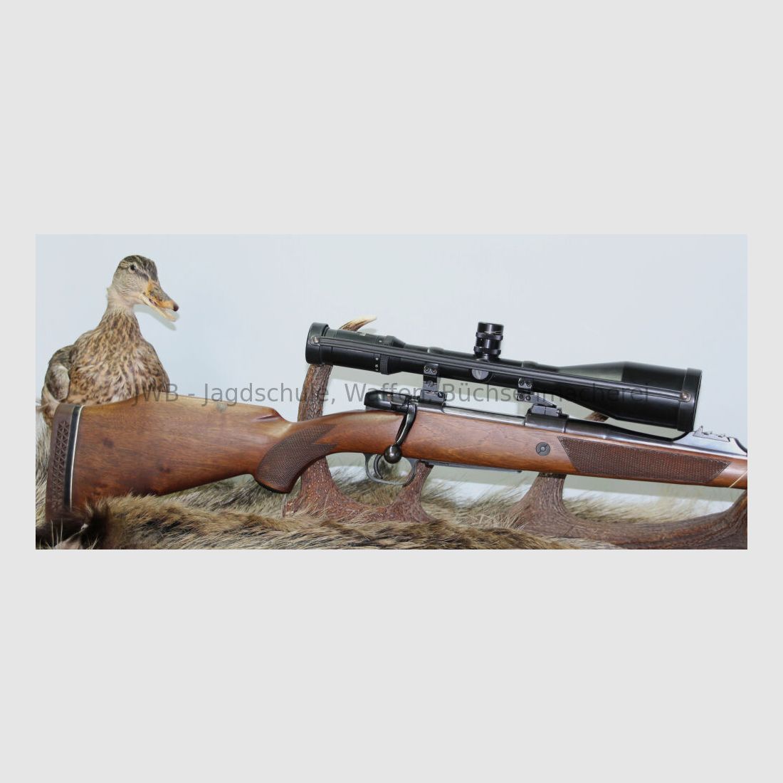 Mauser 2000 met Swarovski Habicht Nova 3-12 x 56 Abs. 8 verlicht - 9,3 x 64