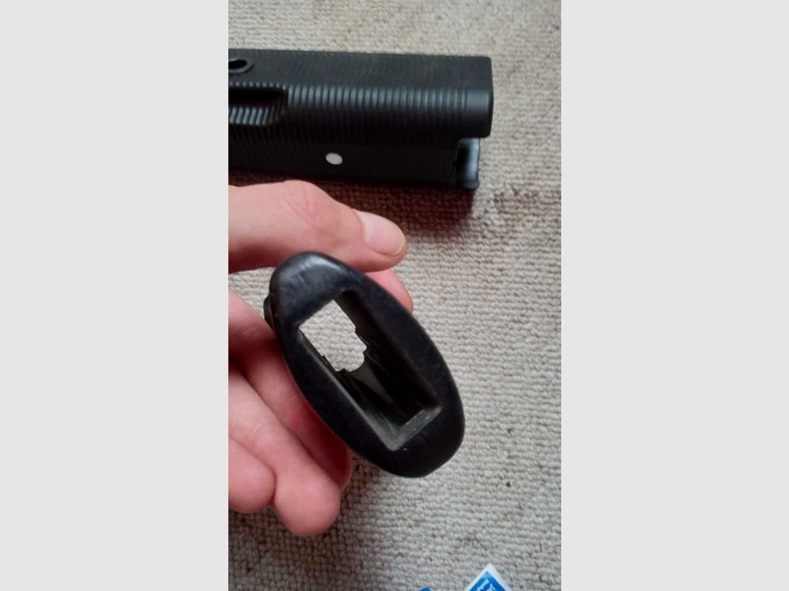 Moderner AC Unity G3 Trapezhandschutz  & Pistolengriff in Schwarz  - Aftermarket Wide Handguard Handschutz