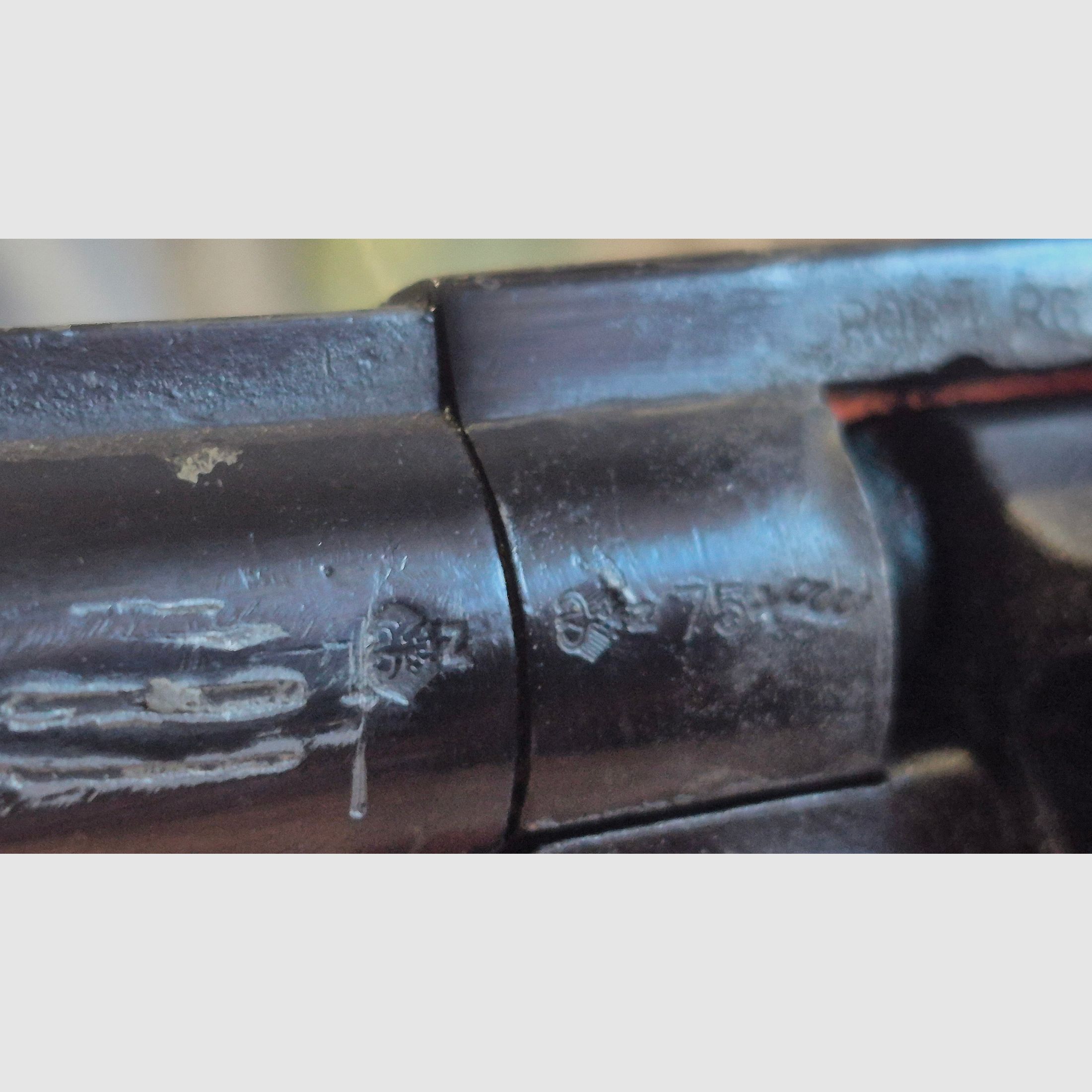 REVOLVER AUS NACHLASS 9 mm