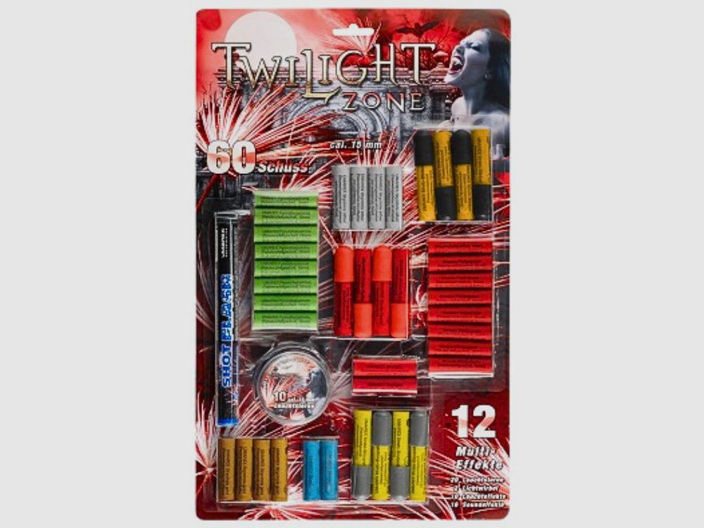 Umarex Twilight Zone blister de 60 munitions de signal