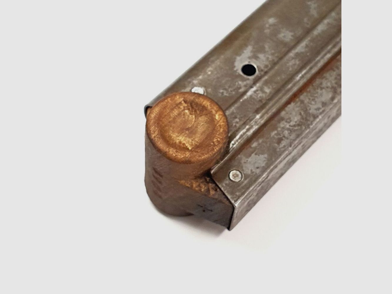 original 1. Weltkriegs Magazin für P08 Ordonnanzpistole, 9mm Luger 1.WK / 1. WW