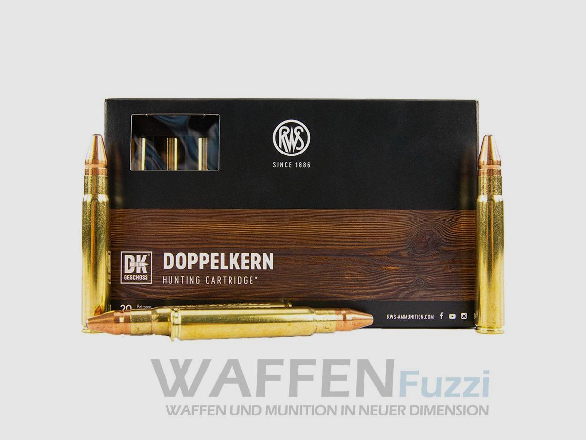 RWS 9,3x62 Doppelkern 226grs Deelverdelger 20 Schoten