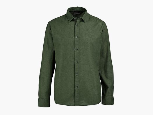Pinewood Langarmhemd Värnamo InsectSafe Hemp Mix