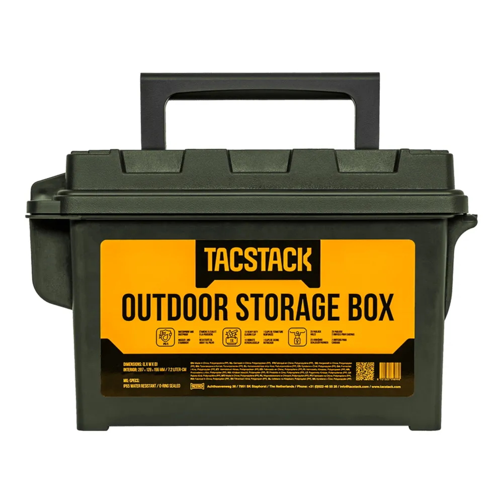 Tacstack Mallette de rangement outdoor vert foncé 22x9 cm, image 1 sur 5
