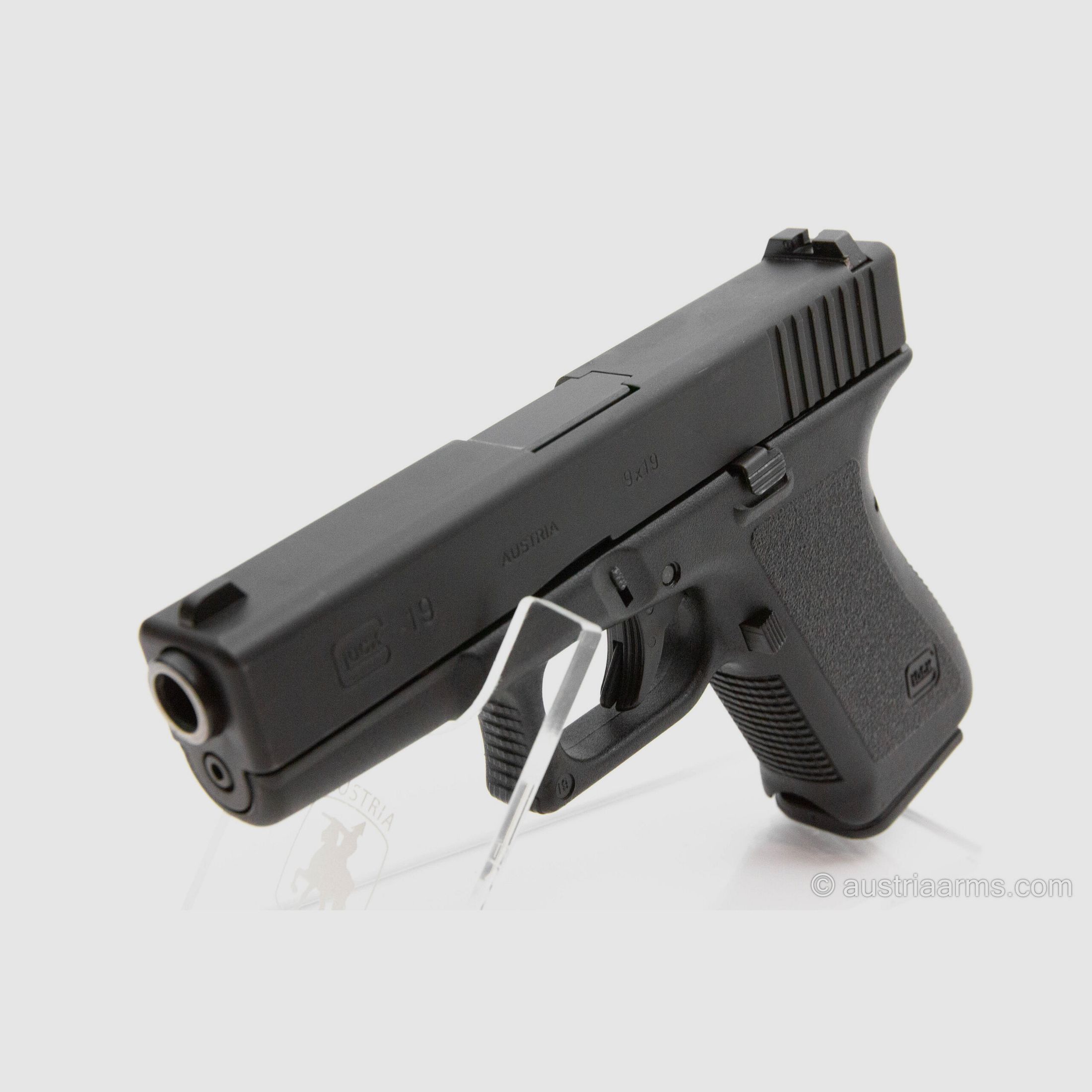 Glock 19, Gebrauchtwaffe im Neuzustand, 9 x 19 mm, Bild 4 von 4