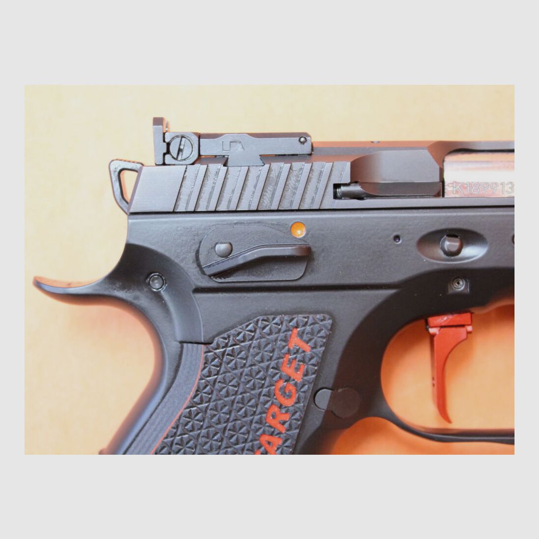 CZUB CZ Ha.Pistola 9mmLuger CZUB CZ SHADOW2 TARGET 5" disparador SA/ 122mm cañón/ @3 cargadores CZ 75 (9mmPara/9x19)