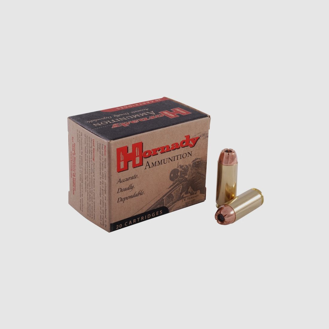 Hornady Custom .50 AE (Action Express) 300GR XTP 20 cartucce