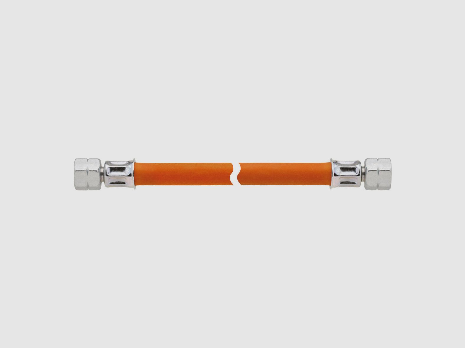 Mitteldruck-Schlauchleitung 10 bar, G 1/4 LH-ÜM x G 1/4 LH-ÜM, 1500 mm, Bild 1 von 2