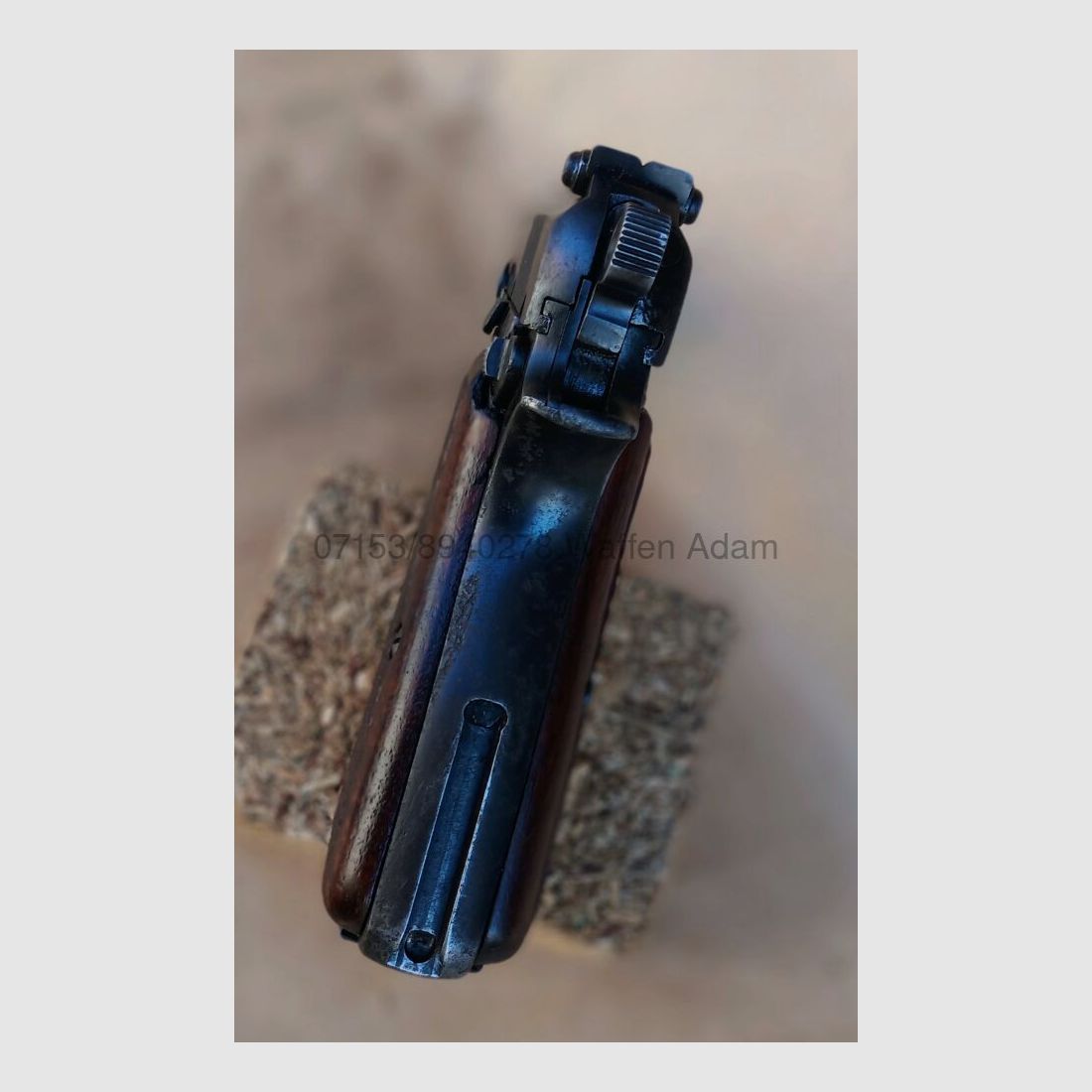 FABRIQUE NATIONAL WKII FN High Power - M.1935 mit Nut f. Anschlagschaft, Schiebevisier