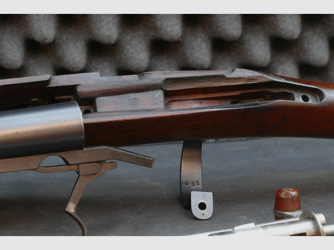 Schmidt Rubin 1889 – 7,5x53,5 GP90 – numeracja zgodna - karabinek z prostym ruchem bolca