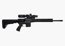 Lux Def Tec L5 AR15 (kurzer Handguard) halbautomatische Büchse 223Rem schwa + Vector Forester 1-8x24L4 + Schmeisser SM30 QM Cantilever Mount