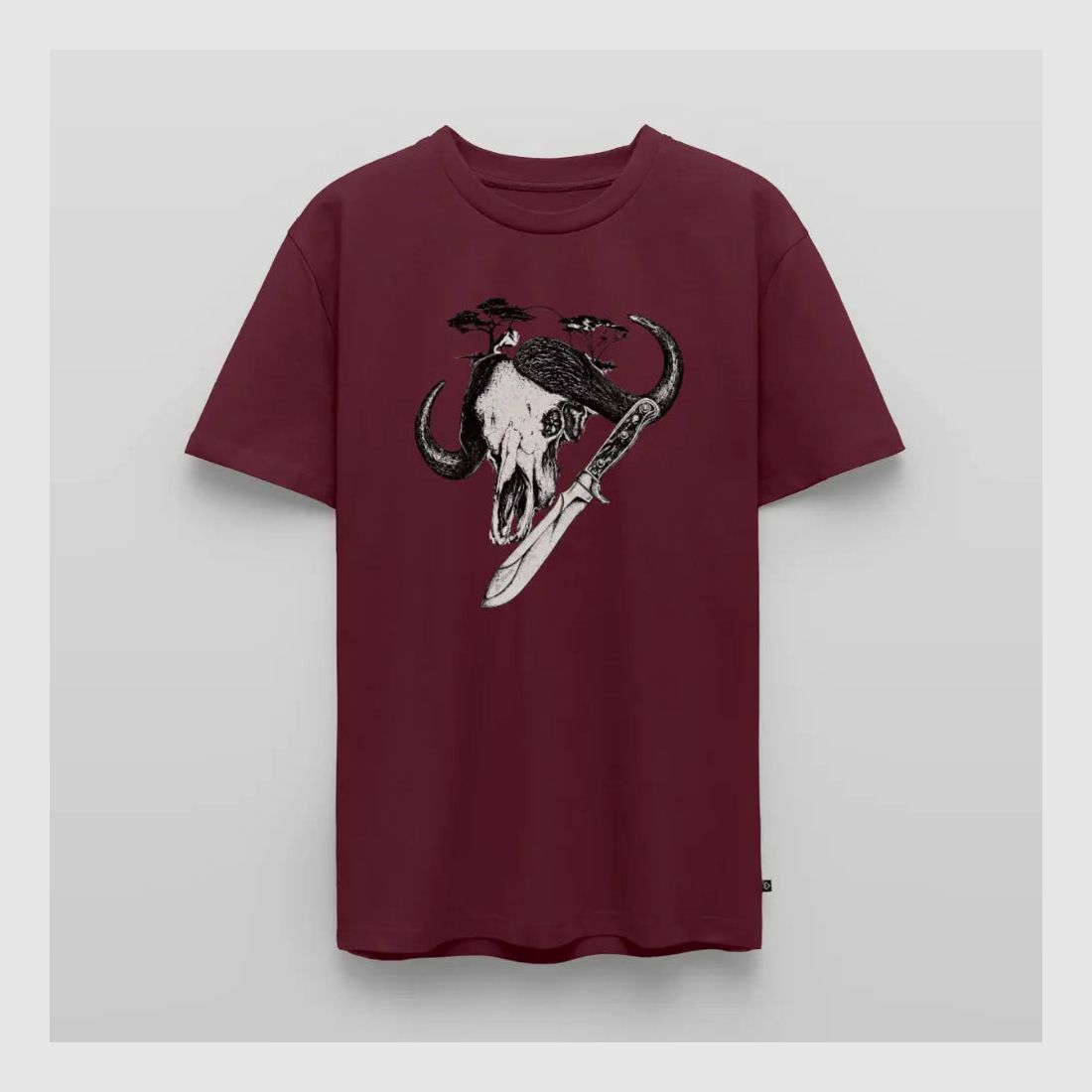 PUMA Men´s Premium T-Shirt „White Hunter – Big Game"
