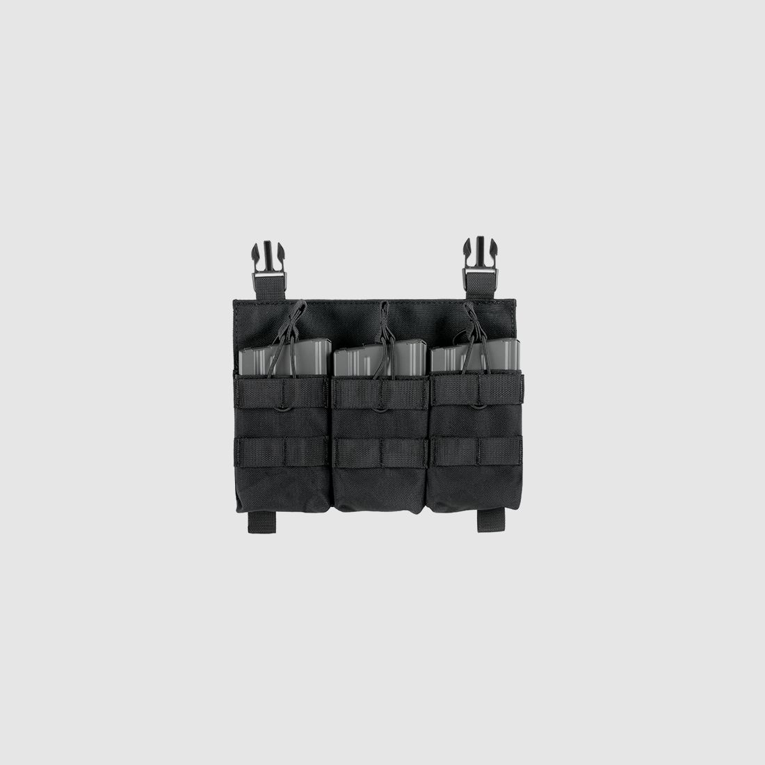 Buckle Up Triple SR25/AR-10/M14/SCAR-H Pouch Panel - Black