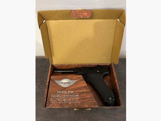 Luger P08 Co2 BLowback (Parabellum P08) 4,5mm BB