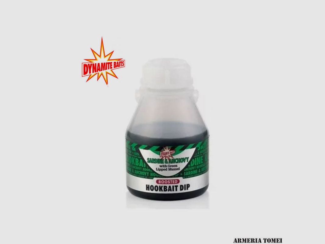 DYNAMITE – SARDINE & ANCHOVY with Green Lipped Mussel BOOSTED HOOKBAIT DIP 200ml