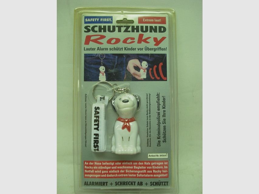 Schutzhund *Rocky*-Sirene -