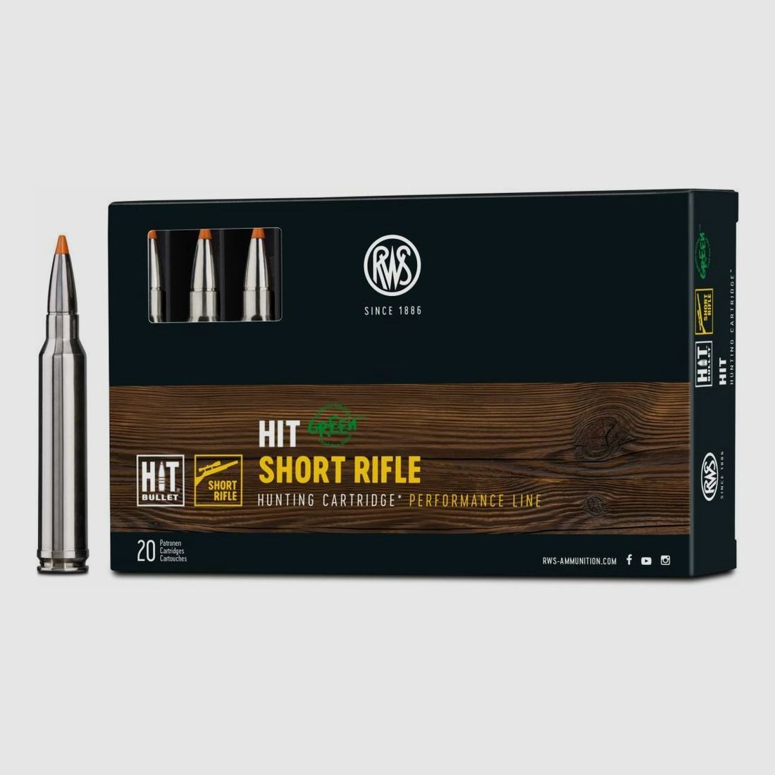 RWS HIT GREEN SRF 10.7g/165grs