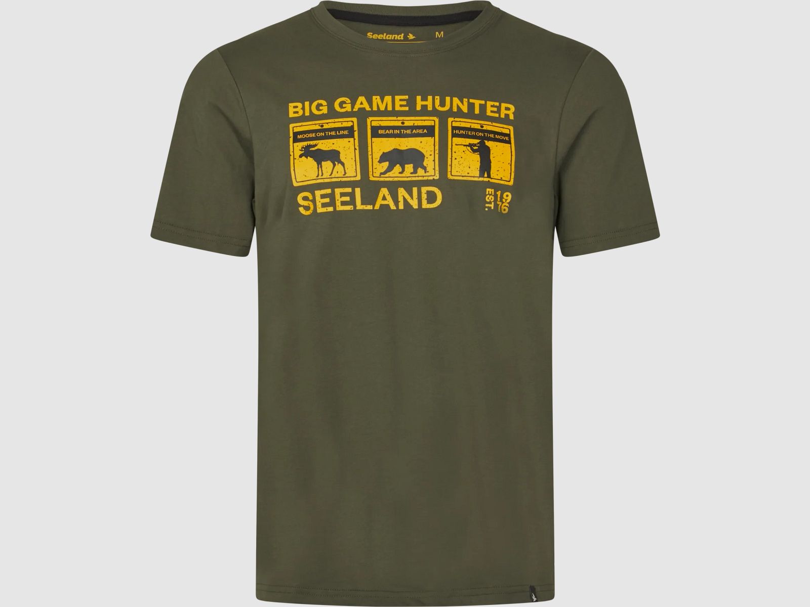 Seeland Vorsicht T-Shirt Herr Grape leaf M