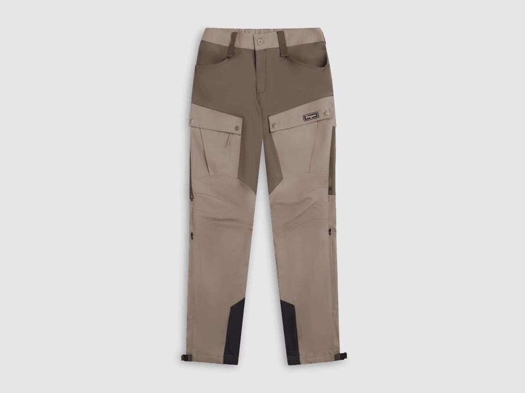 Bergans Nordmarka Favor Outdoor Pants Kobiety Rock Taupe/Dark Rock Taupe 42
