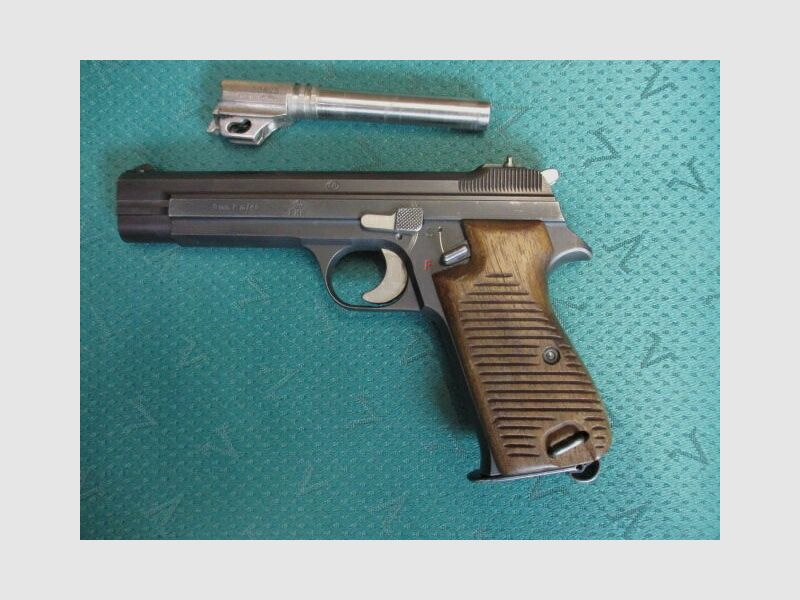 SIG P210 M/49 Denmark 9mm Luger with interchangeable barrel 7.65 Para P210