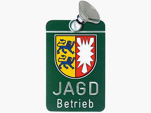 Autoschild Alu, Schleswig-Holstein
