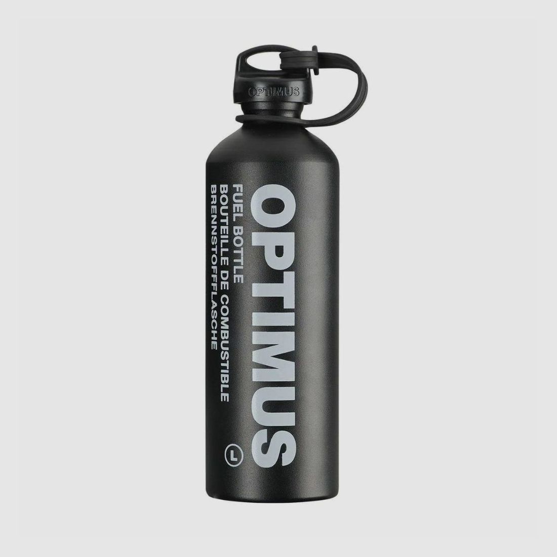 Optimus schwarze Kraftstoffflasche 1 Liter