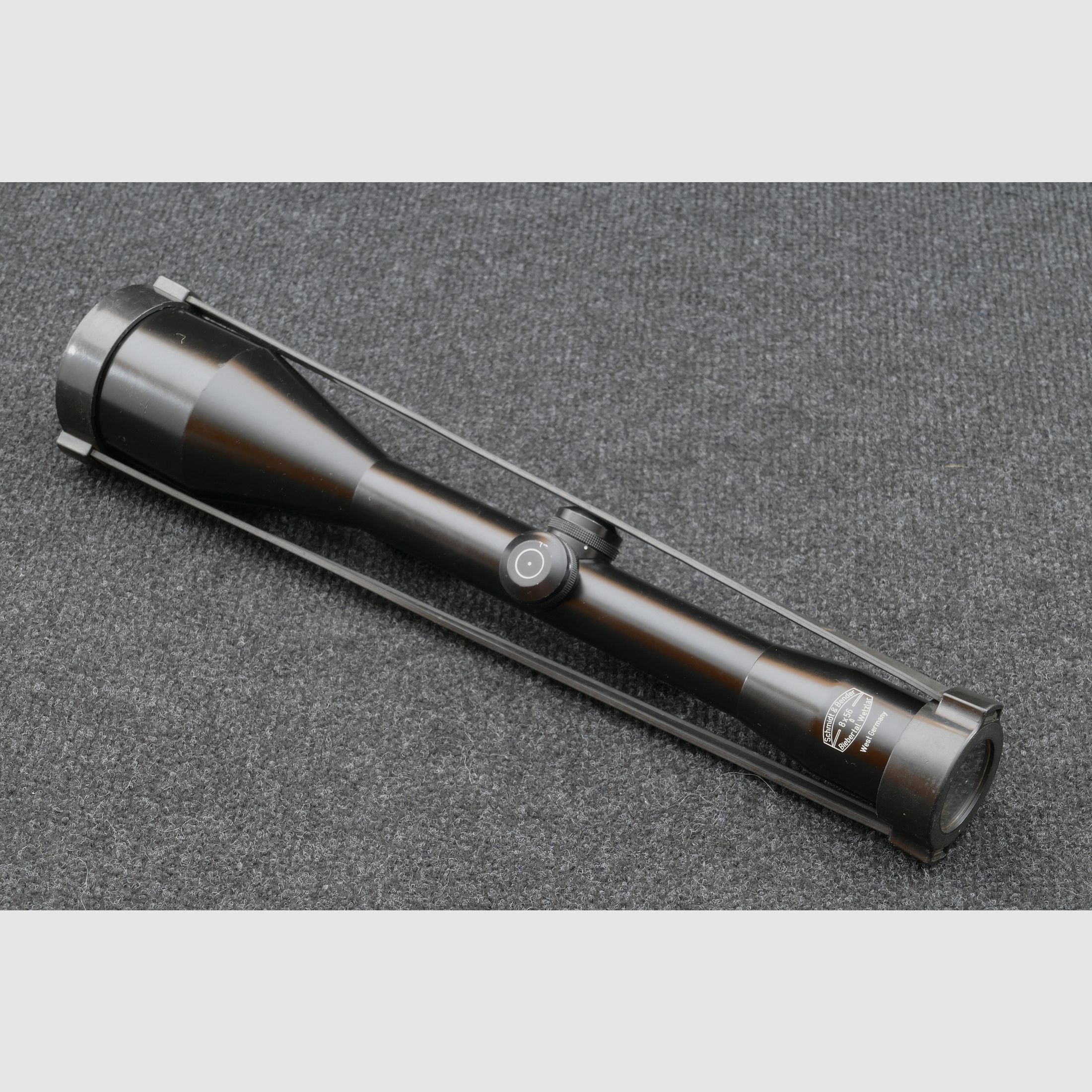 Schmidt & Bender 8x56 Wetzlar – Reticle 1 – Zeiss external rail – EAW swing mount