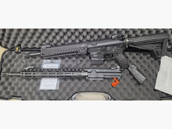 Oberland Arms OA-15 PR M9 SHORT, 12" Heavy Barrel Set mit .223 Wechselsystem !