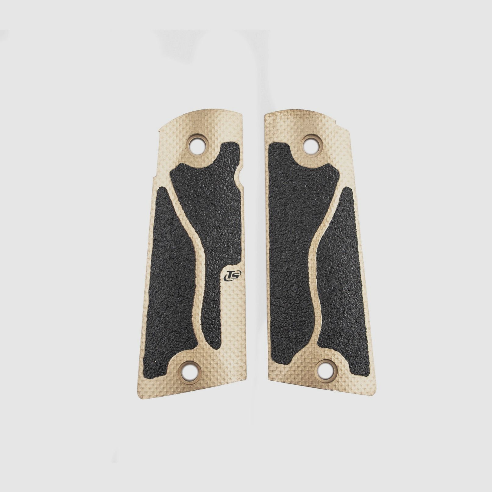 Kurze Griffe 1911 - X3D-Modell - TONI SYSTEM / Short grips 1911 -  X3D model - TONI SYSTEM *  ITEM CODE G19113DC-BK