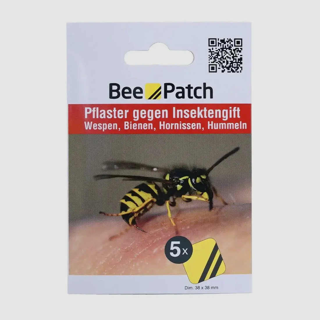 Pharmavoyage Pharmavoyage Patch Abeille et Guêpe 5 Pièces