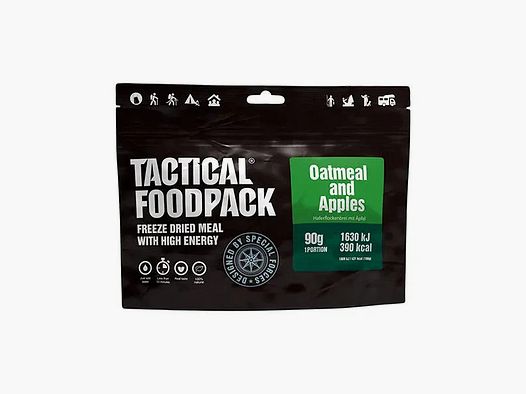 Tactical Foodpack Tactical Foodpack Haferflockenbrei mit Äpfeln