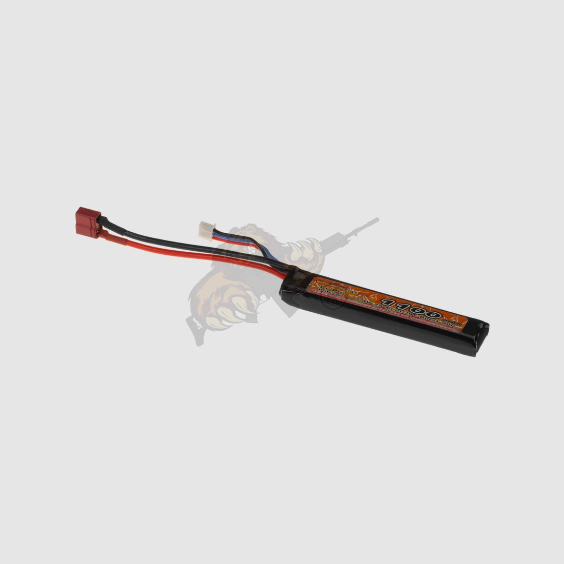 LiPo 7.4V 1100mAh 20C Stock Tube Type T-Plug - VB Power