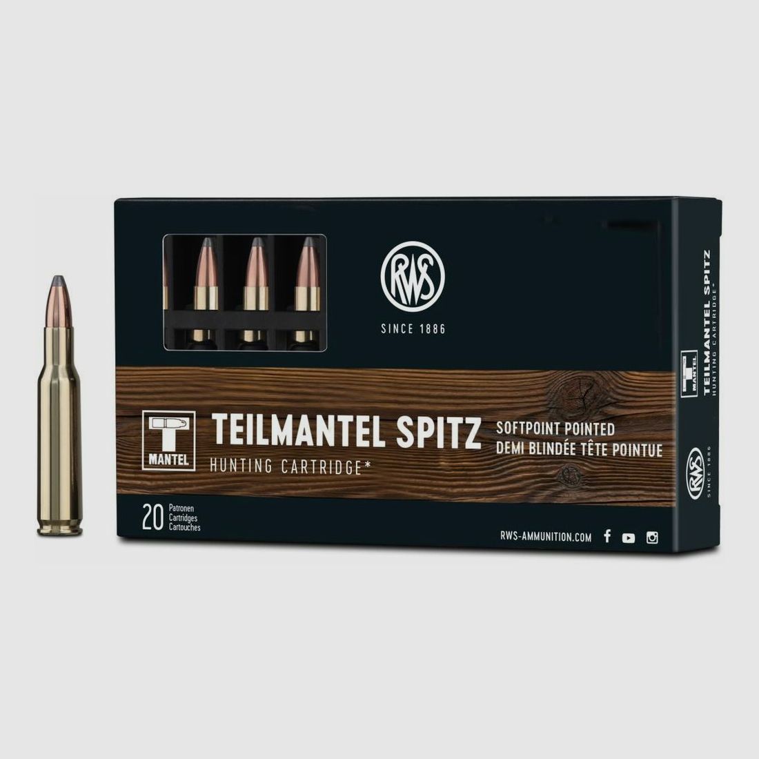 RWS TMS/PSP 3.24g/50grs - 20 pieces