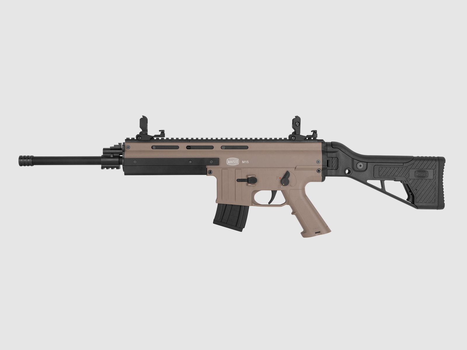 MAUSER M15 Sport US Tan .22lr HV - Carabine semi-automatique