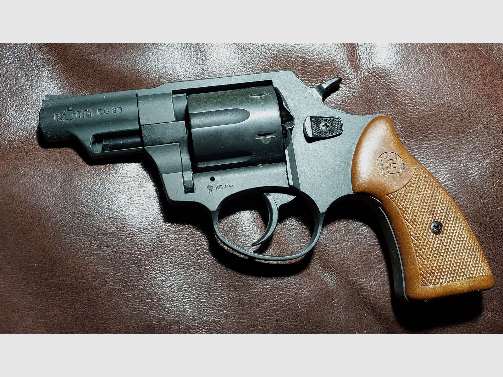 Röhm RG89 Schreckschuss Revolver brüniert (PTB 451)