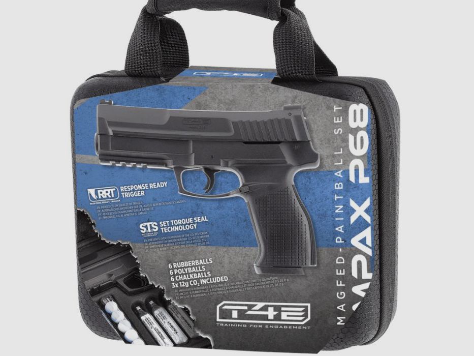 T4E CO2 Pistole Impax P68 BLK Set Kal.68 | 16 Joule, Bild 9 von 20
