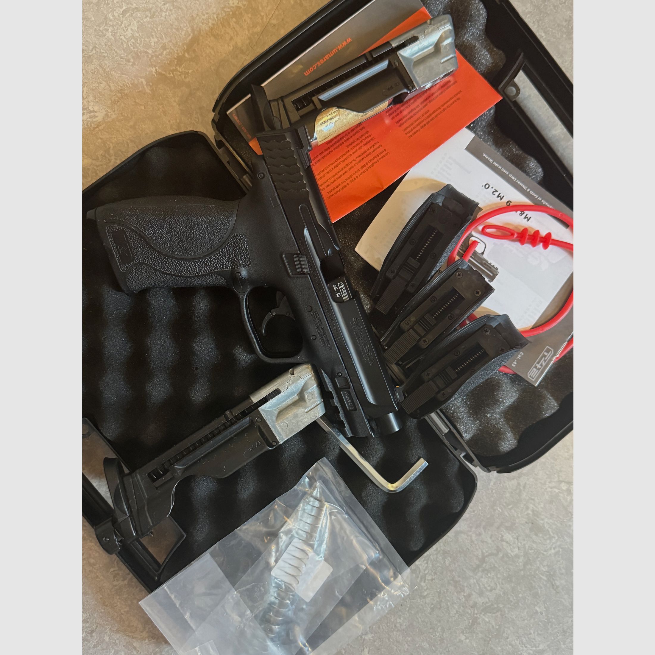 T4E Smith & Wesson M&P9 2.0 RAM cal. .43 inkl. Zubehörpaket