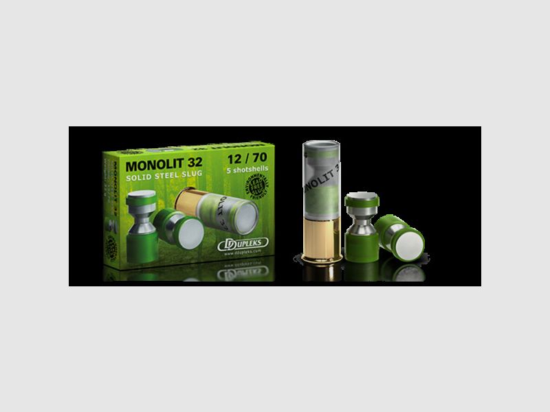DDUPLEKS MONOLIT 32 - 12/70 - 32 G - 5 COUPS - SANS PLOMB