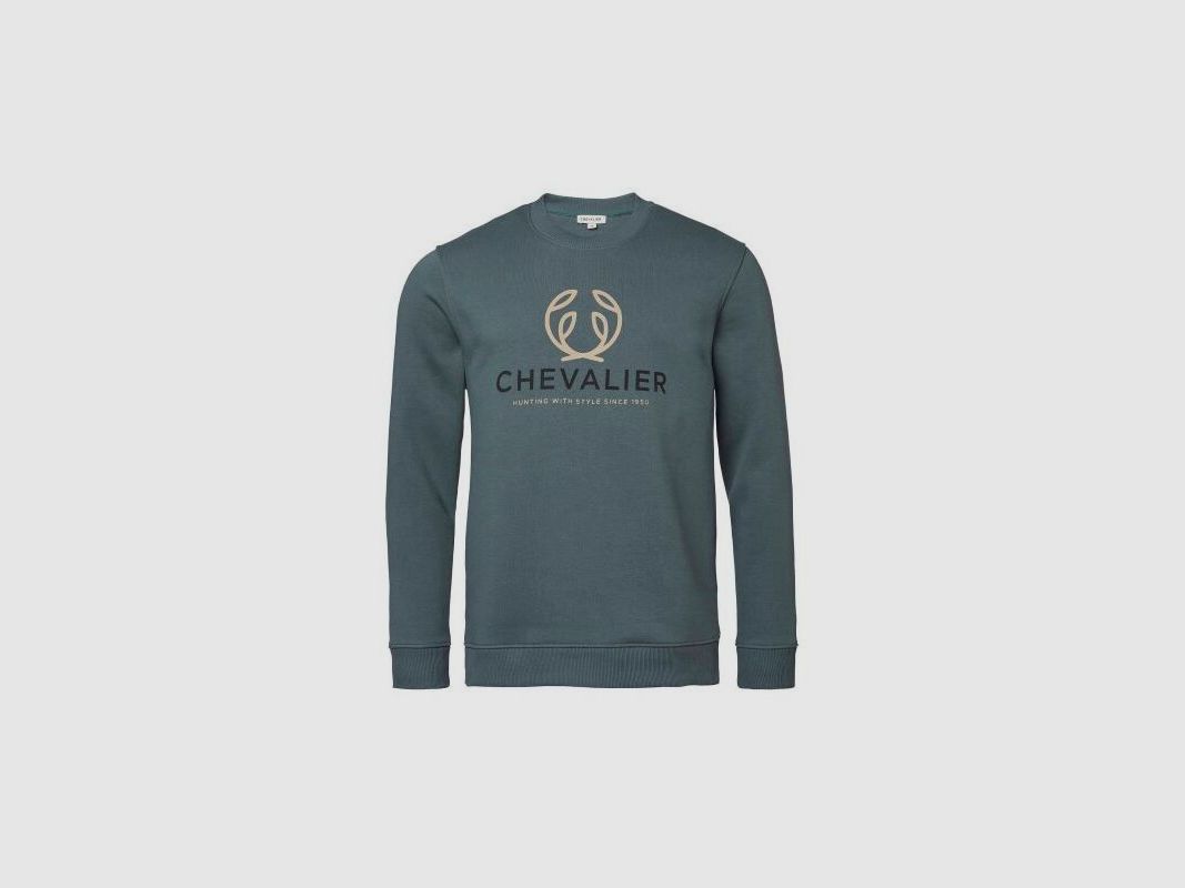 Chevalier Herren Logo Sweatshirt Stormy Blau