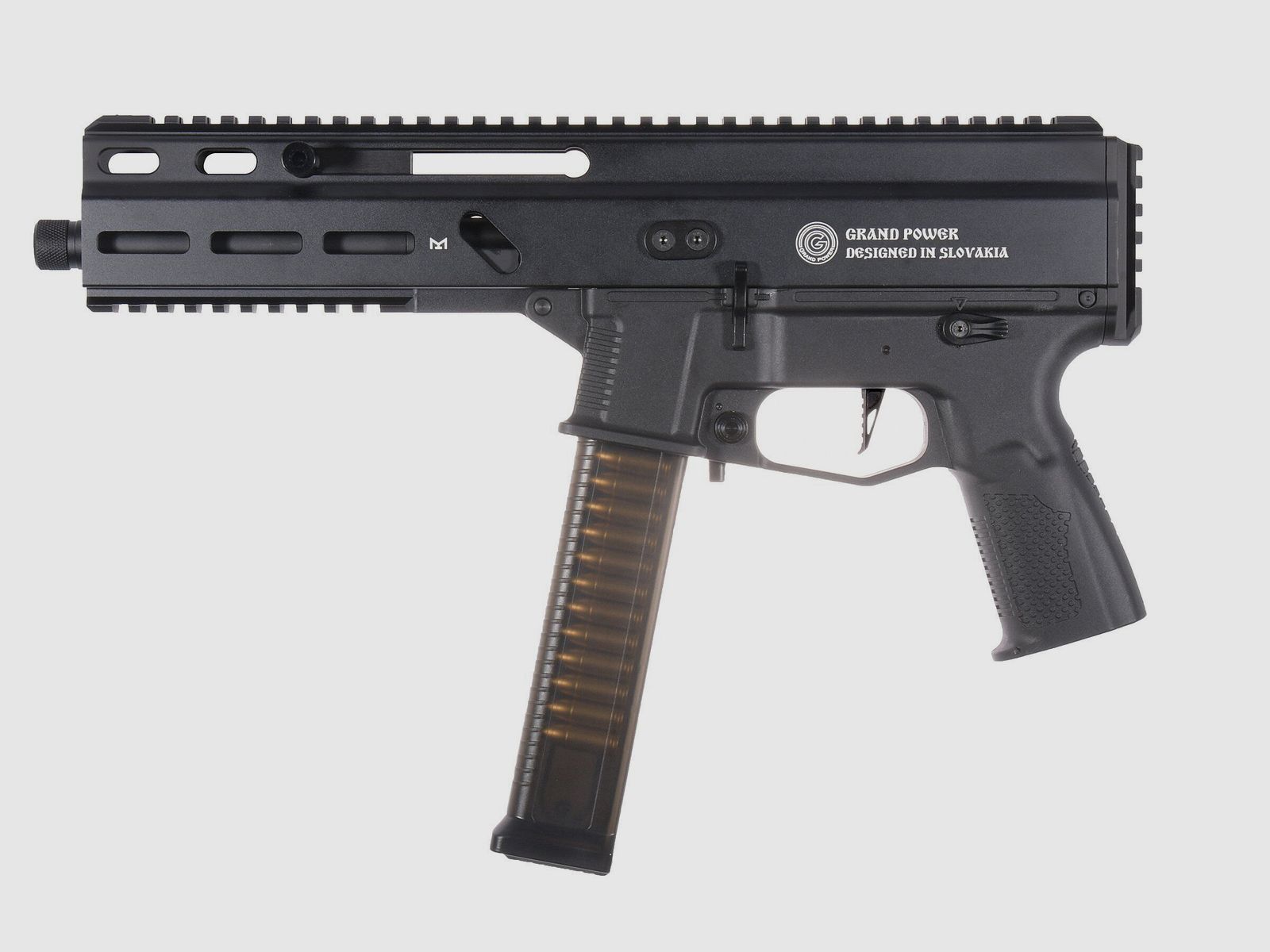 SP10A3 Stribog Alpha in Schwarz - max 0.5 Joule – Airsoft mit ETU | Delta Armory