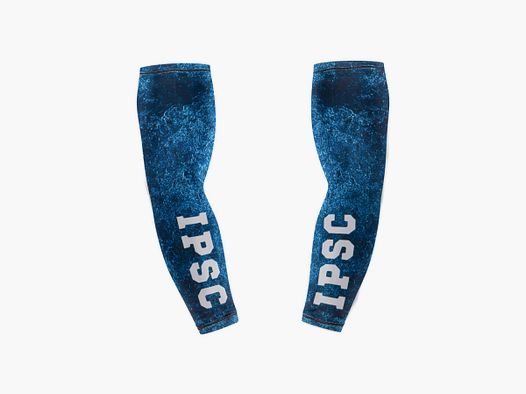 DED IPSC Blue Competition Armsleeves, Größe: XS