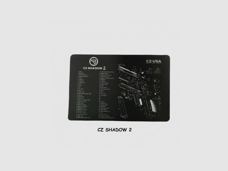 Alfombrilla de limpieza, CZ Shadow 2