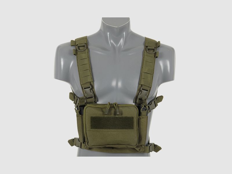 Compact Multi-Mission Chest Rig - Olive [8FIELDS]