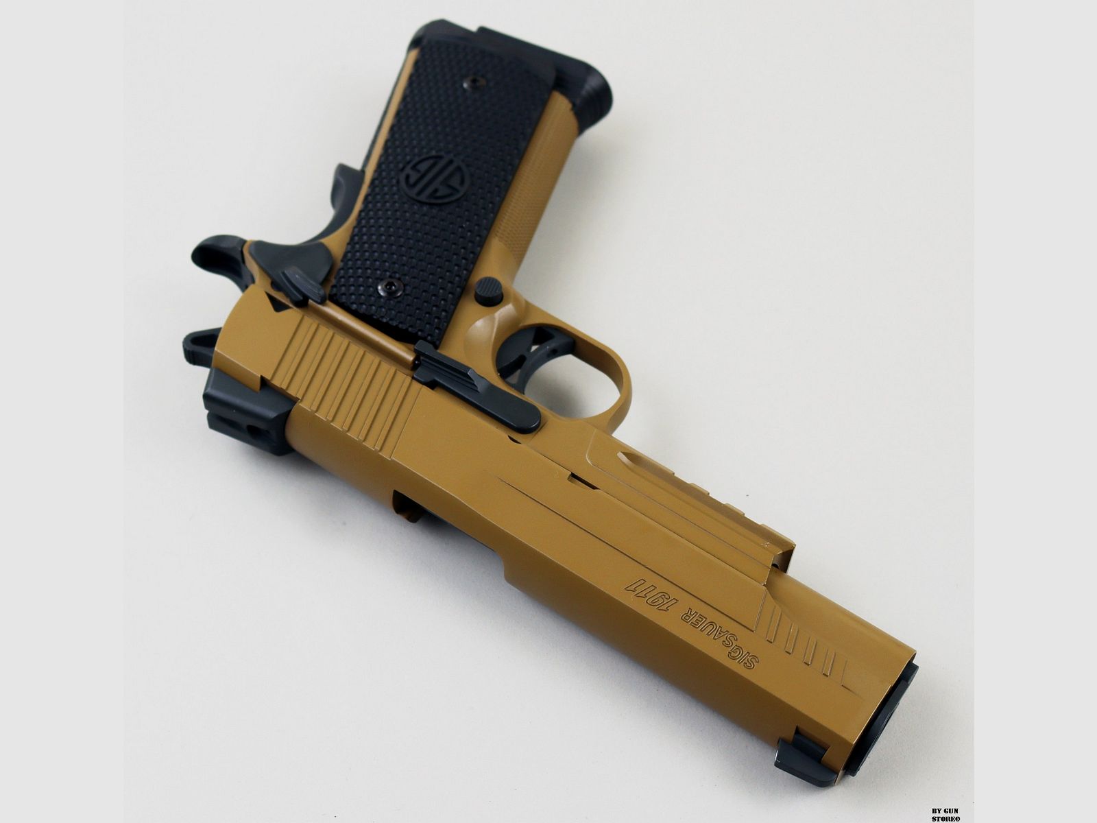 Pistole Co2 SIG SAUER 1911 EMPEROR SCORPION 4,5MM BB BLOWBACK VOLL METALL, Bild 3 von 3